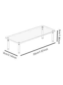 Acrylic Trapezoidal Transparent Multi-Layer Display Stand Hand-Made Cosmetics Blind Box Ladder Type Fixed Shelf