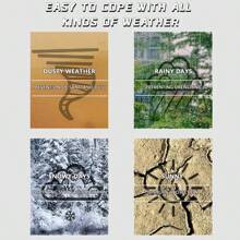 Christmas Tree Storage Bag Fits5 6 7 9 Ft Artificial Trees Plastic Waterproof Christmas Bag Durable Handles Labeling Card Slot - Red - View 5