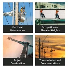 TUNGFULL Fall Arrester Fall Protection Device Speed Difference 3m Heavy Duty Cargo Elevator Crane Self-Locking Airborne Fall Arrestor - Green - View 5