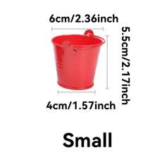 Xô nhỏ sáng tạo Xô sắt nhỏ, Xô làm vườn, Xô hoa, Xô trồng chậu Đồ đựng trong chậu Đồ thủ công Xô trồng chậu Xô thiếc treo Nến thơm Đồ đựng sáng tạo Xô nhỏ Chậu hoa mọng nước Xô tiện lợi nhiều màu Chậu hoa Làm vườn Nhà Vườn Đồ trang trí nhà Đồ trang trí 1 cái - Nhiều màu - Xem 7