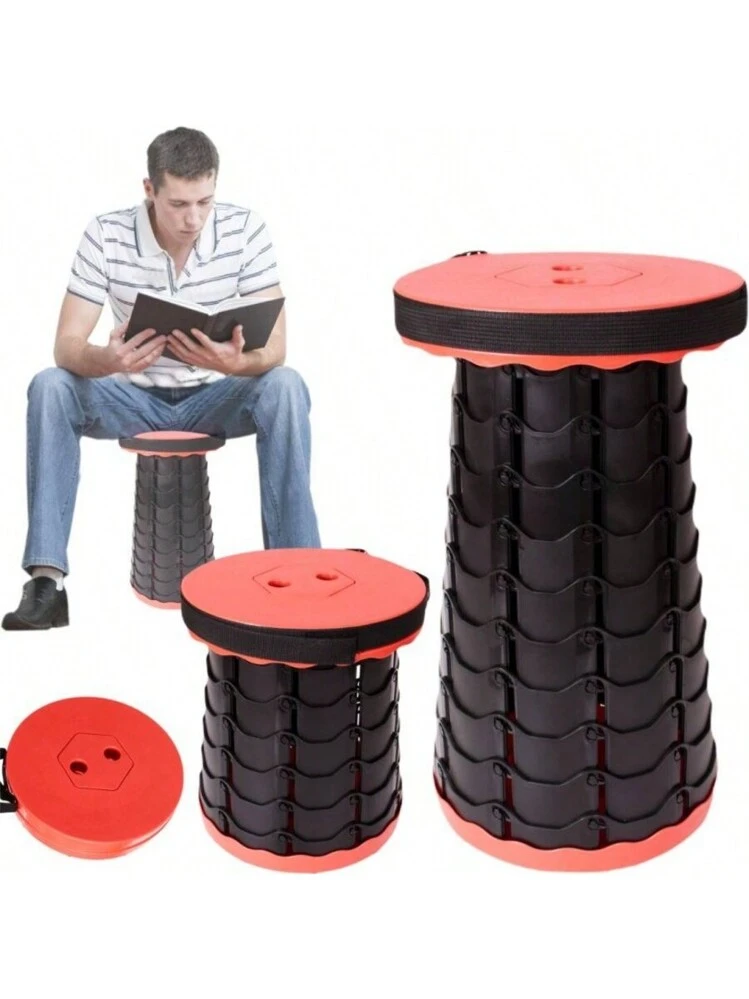 Sgabello Pieghevole Portatile Pop-up – Leggero, Per Campeggio, Pesca, Giardino, Picnic