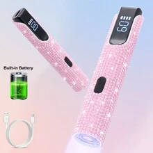 Lâmpada de unha, Lâmpada de unha UV, Secador de unha portátil USB de secagem rápida em formato de coração, Luz de unha LED UV para curar todos os géis de unha, Ferramenta de arte de unha recarregável para uso doméstico, Luz de cura de unha de gel, Luz de unha LED para unha de gel, Mini secador de unha portátil, Luz de cura de esmalte em gel, Ferramenta de arte de unha de manicure faça você mesmo em casa, Melhor presente para meninas - Multicolorido - Ver 10