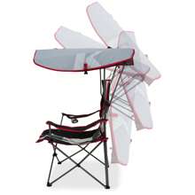 Original Canopy Chair - Foldable Chair For Camping, Taiates, And Outdoor Events - Black Ste - 1 - View 6