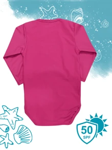 BABY BODYSUIT UV50+ PROTECTION - Hot Pink - View 2