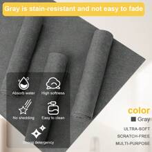 1/5/10 Pcs Thickened Magic Cleaning Cloth Reusable Microfiber Magic Cleaning Cloth Thickened Magic Cleaning Cloth, Magic Cloths For Cleaning Shower Glass Cars, Kitchen, Glass(30X30cm)