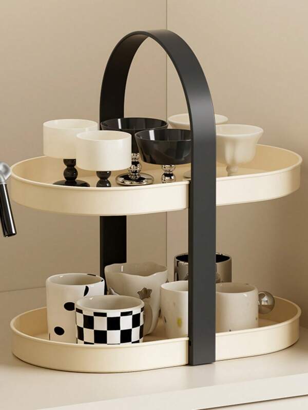 Portable Cup Rack, Cup Collection Rack, Multi-Layer Tabletop Tea Cup, Mug, Coffee Cup Storage Shelf