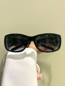 Punk Style Fashion Glasses, PC Lenses, Metal Hinges, Durable Thickened Temples, Unisex Outdoor Cycling Sports Eyewear - Multicolor - View 4