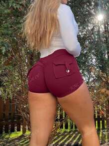 Pantalones cortos para mujer moda shorts deportivos sexy para gym corre leggins cortos yoga