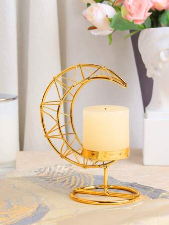 1个/3个北欧现代装饰烛台，创意简约烛台，适用于婚礼、晚宴、派对、家居装饰、节日装饰、生日礼物、毕业礼物