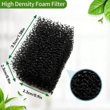 [8/10/16] Pcs Replacement Pre-Filter Sponge Suitable For 80 Oz/2.5L Automatic Pet Water Fountain - Black - View 2