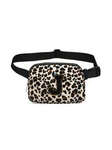 腰包，时尚斜挎腰包，配有可调节肩带，适合日常使用、户外、旅行、徒步旅行、慢跑、骑自行车、便携式设计、理想的礼物