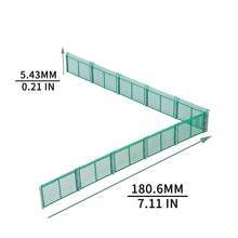 1:87 Model Railings Fence Guardrails For HO Scale Train Railway Fence Model - Stackable ABS Plastic Perfect For Hobbyists Model Making - As Photo - View 4