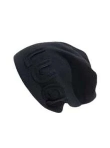 1pc Women's Casual 'LUCK' Lettering Knitted Beanie Cap, Fashionable And Versatile Wide Loose Fit Hat - Multicolor - View 12