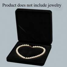 1 pièce Boîte de rangement pour bijoux en velours, organisateur de bijoux rose, convient pour la maison, peut ranger les colliers, bracelets, bracelets joncs, bagues, boucles d'oreilles et autres bijoux, emballage cadeau idéal pour la Saint-Valentin, la Fête des Mères, la Fête des Pères, Noël, anniversaire, Thanksgiving et autres fêtes - Multicolore - Voir 33