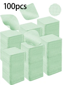 1000/600/300/100pcs Lint-Free Nail Wipes, Nail Polish Remover Pads, Soft Non-Woven Acetone Nail Polish Remover Pads For Nail Preparation And Gel Nail Polish Remover, Lint-Free Nail Glue Wipes, Eyelash Extension Wipes, Waterless Nail Products