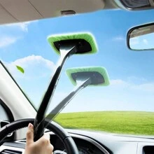 Car Windshield Defogging Wiper Cleaning Brush Front Window Wiper Tool Cleaning Brush Window Cleaner