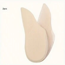 2片装足弓支撑硅胶鞋垫，柔软硅胶半鞋垫，适用于休闲鞋、运动鞋、高跟鞋、猫跟鞋、女士浅口鞋 - 彩色 - 查看 7