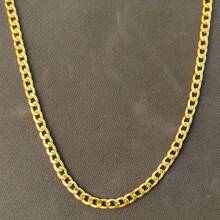 1 Peça Colar Dourado Versátil da Moda de 6mm, Colar Gargantilha de Hip Hop