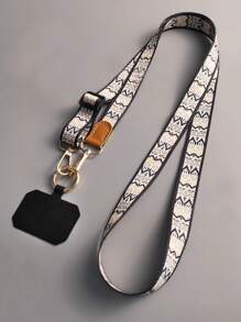 尼龙手机挂绳通用斜挎肩带颈绳时尚蝴蝶爱心防丢失挂绳礼物送给母亲、家人、朋友、生日、节日手机挂饰、手机链 - 頸繩 - 查看 13