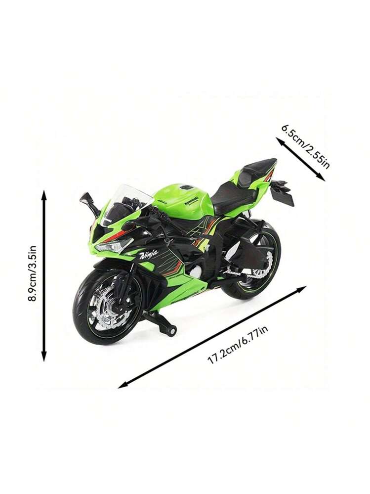 1/12 川崎ニンジャ オートバイモデル おもちゃ ミニ合金金属ダイ