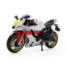 Makeda 1/12 Scale  YZF-R1M Diecast Toy Motorcycles, Motorcycle Model,R1 Motorcycle Toy Gifts For Boys Girls