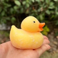 Handmade Squeeze Stress Relief Toy With Hen & Chick Design, Funny Squeeze Toy