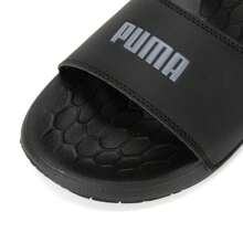 Puma 涼鞋男女沙灘鞋輕便休閒鞋涼鞋389083-01/建議拍大一號 - 黑色-灰色 - 查看 7