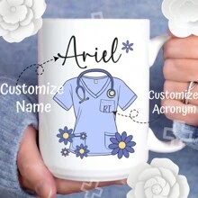 Valentinstag Geschenk, Muttertags Geschenk, Vatertags Geschenk, Personalisierte Tasse für Gesundheitsdienstleister, Personalisierte Krankenschwester Tasse mit Namen, Süße Gänseblümchen Tasse, Geschenk für Krankenschwester, Pflegestudent, Krankenschwester Abschluss Leicht zu reinigen, Exquisit, Hochwertige Personalisierte, Einzigartige Ideale Geschenke für Sie, Ihn, Freund, Freundin, Vater, Mutter, Familie, Freunde, Schüler, Arbeiter, Schule, Zuhause, Büro, Multifunktional, Dekorativ, Wiederverwendbar, Exquisit, Stilvolle, Hochwertige, Farbige, Moderne, Personalisierte, Einzigartige, Ideale Geschenke für Ihn, Ideale Geschenke für Sie, Freund, Vater, Freundin, Mutter, Familie, Freunde, Teeraum, Zuhause, Garten, Büro, Für Jahrestage, Für Valentinstag, Für Muttertag, Für Geburtstage, Für Vatertag, Für Abschluss, Für Hochzeiten, Für Einweihung, Personalisierte Tassen, Zuhause Auffrischen, Weihnachtsdekoration, Herbst Zuhause Auffrischen