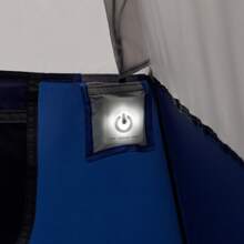 8' X 7' 4-Person Instant Cabin Tent With LED Lighted Hub, Only 19 Lbs! Light Up Your Camping Experience!