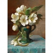 1pc Wall Arts Posters Optional Frame Botanica Europe Classical Retro Flowers Oil Painting Nordic Beautiful Floral Wall Art Poster Canvas Print Hallway Picture Room Home Decor Pop ,Wall Art With Frame