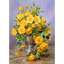 1pc Wall Arts Posters Optional Frame Botanica Europe Classical Retro Flowers Oil Painting Nordic Beautiful Floral Wall Art Poster Canvas Print Hallway Picture Room Home Decor Pop ,Wall Art With Frame