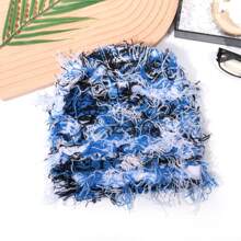 1 chiếc mũ len ấm áp ngụy trang Unisex, phong cách Hip-Hop thời trang cho mùa thu/đông - mũ lông ngụy trang - Xem 19