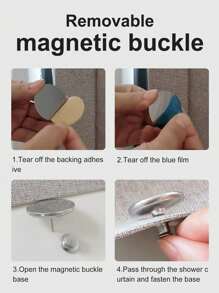 1pc,Complimentary Retractable Curtain Rod, Corrugated Folding Door Curtain Partition,Accordion Style Door Curtains For Doorways, Pleated Folding Doors Curtain For Closet And Room Divider - Grey - View 11