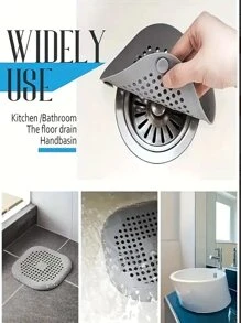 1/3/6PCS 升级版圆形排水耳机，耐用硅胶发塞，淋浴排水盖，厨房过滤器残留物，易于安装和清洁，浴室浴缸和厨房，可重复使用的万圣节圣诞礼物 - 多色 - 查看 10