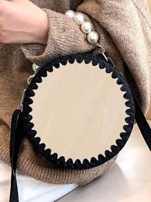 Da 1 a 5 pezzi di set accessori per il fai-da-te: base in legno intrecciato per borse, ganci uncinetto in legno, kit per intrecciare uncinetti, fondo per cestini di lana, accessori per realizzare borse, portafogli e cestini con uncinetti circolari