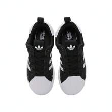 Adidas Originals Toddler Boys' ADIFOM SUPERSTAR 360 C Casual Low Top IH3503 Sneakers - Black - View 6