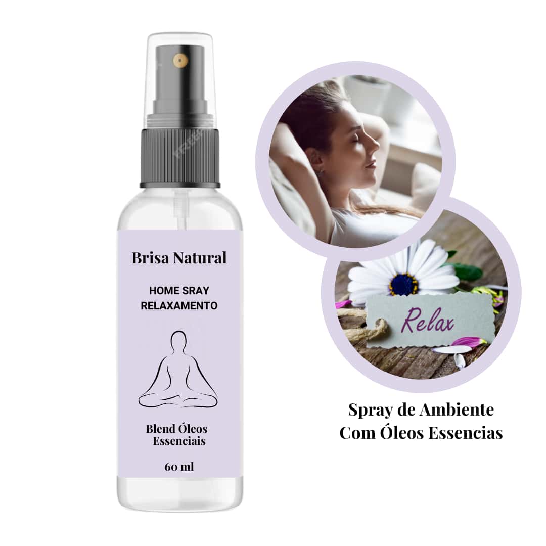 Kit 2 Spray Ambiente Home Spray Relaxamento