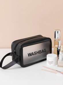 Transparent Makeup Bag With Zipper Waterproof Cosmetic Bags Travel Toiletry Bag Portable Cosmetic Storage Bag Lightweight Clear Storage Bag Organizer For Women And Girls Large Capacity Makeup Case Travel Essential Gift For Her Wash Bag Toiletry Travel Bag Makeup Storage Beach Beach Bag Vacation Holiday Essentials School Supplies Travel Essentials Ladies For College Dorm Bathroom