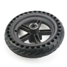 8.5" Honeycomb Runflat Tire Rear Wheel+Hub+Disc Brake Disc For M365/1S/LITE