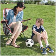 Original Canopy Chair - Foldable Chair For Camping, Taiates, And Outdoor Events - Black Ste - 1 - View 3