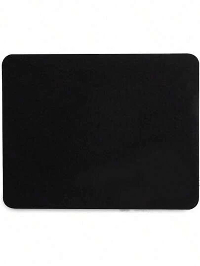 Tapete de Mouse Preto Médio 40x40 Antiderrapante Resistente