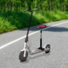 "Scooter Seat Cushion" - Red - View 5