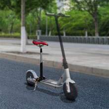 "Scooter Seat Cushion" - Red - View 1