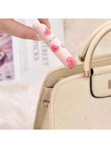 1pc 5ml Portable Refillable Perfume Spray Bottle - Valentine's Day Themed Mini Travel Atomizer With Hearts, Teddy Bear, And Strawberry Patterns For Gift Giving, Perfume Bottle - Multicolor - View 6