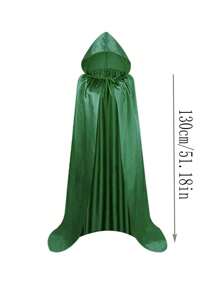 1 件巫师斗篷，恶魔服装斗篷，适合派对、化妆舞会、万圣节装扮 - 彩色 - 查看 2