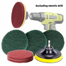 6/8 件装超细纤维工业海绵百洁布适用于不锈钢锅底除油除锈、厨房清洁