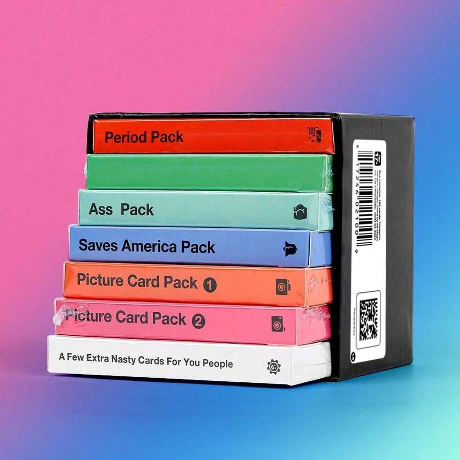 Nasty Bundle • 6 Nasty Themed Packs + 10 AllNew Cards Against Game For Adult Party Funny Card
