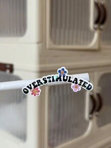 过度刺激的乙烯基贴花贴纸 - 适用于汽车、笔记本电脑、水瓶、安全帽、工具箱、头盔的防水粘合剂 - 户外保险杠贴纸包回到学校 - 彩色 - 查看 13