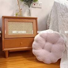 Cute Macaron Color Cushion Pillow Sofa Bed Sleeping Office Chair Cushion Soft Thick Bay Window Tatami Living Room Floor Mat - Pink - View 3
