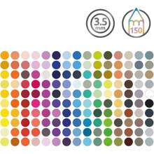 Chromaflow Pencils, Set Of 150 In Tin, 3.5mm Round Core, Premium Core Strength, Blendable With Smooth Texture, Ideal For Drawing, Coloring & Layering, Professional Quality (2306263) - 150 Count (Pack of 1) - View 4
